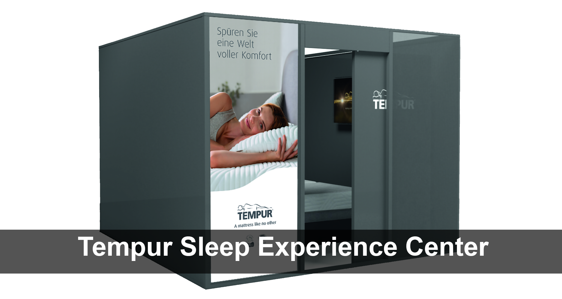 Tempur Sleep Experience Center Schlafkabine